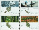 Canada 1990 - paduri, bloc neuzat