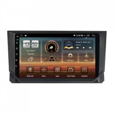 Navigatie dedicata cu Android Seat Arona 2017 - 2022, 4GB RAM, Radio GPS Dual foto