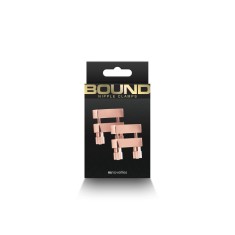 Bound - Nipple Clamps - V1 - Rose Gold