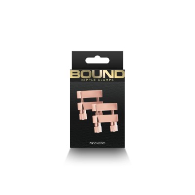 Bound - Nipple Clamps - V1 - Rose Gold foto