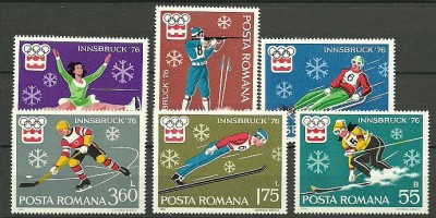 1976 - Jocurile Olimpice Innsbruck, serie neuzata foto