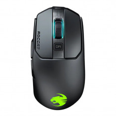 Mouse gaming Wireless Kain 200 Aimo Roccat, 16000 dpi, 1000 mAh, 6 butoane, USB, iluminare RGB, Negru foto