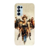 Husa compatibila cu Oppo A74 5G, Viceversa, model Resident Evil The Final Chapter, Silicon, TPU, Transparent, Carcasa
