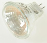 GU4 NIEDERVOLT HALOGENGLĂśHLAMPE MIT KALTLICHTREFLEKTOR UND FRONT