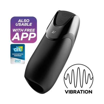 Masturbator Cu Vibratii Men Vibration+ Connect App foto
