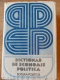 Dictionar de economie politica