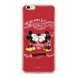 Husa Capac TPU, MICKEY &amp; MINNIE 005, Apple iPhone 11 cu Licenta, Blister