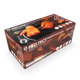 Manusi nitril PROTECT Orange Diamond HD L , 100 buc