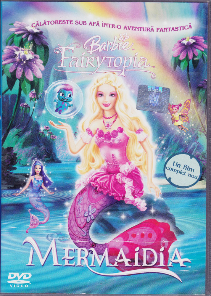 DVD animatie: Barbie Fairytopia - Mermaidia ( original, dublat in lb.romana  ) | Okazii.ro