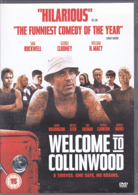 DVD: Welcome to Collinwood ( 2002 , original , cu George Clooney ) foto