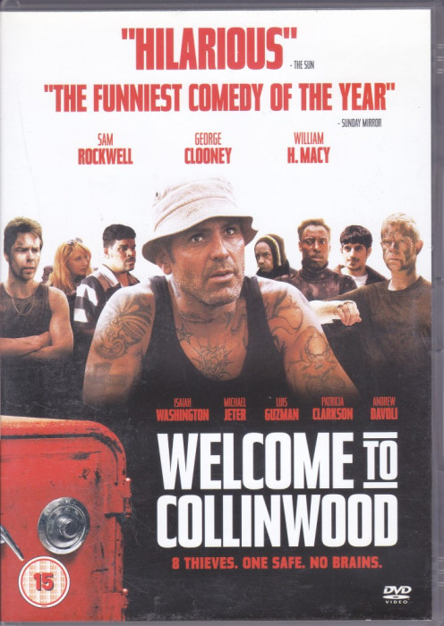 DVD: Welcome to Collinwood ( 2002 , original , cu George Clooney )