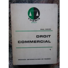 DROIT COMMERCIAL VOL 1 - PAUL DIDIER