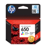 Cumpara ieftin Cartus Original HP 650 CZ102AE Color 200 de pagini
