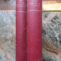 ISTORIA LITERATURILOR ROMANICE - N. IORGA VOL.I, II, III