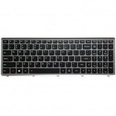 Tastatura Laptop, Lenovo, U510, Z510, T6B1-USB, 25211293, iluminata, us foto