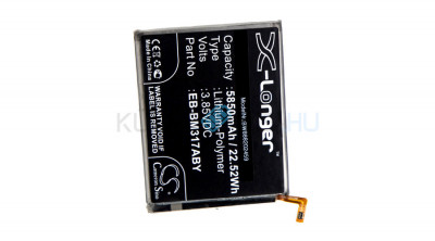 Baterie de telefon mobil VHBW Samsung EB-BM317ABY, GH43-05043A - 5850mAh, 3.85V, Li-polymer foto