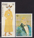 IRLANDA EIRE EUROPA CEPT SCRIITORI SERIE MNH