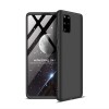 Husa 360&Acirc;&deg; full protection pentru samsung galaxy a21s 2020, negru (fata, spate si folie de protectie din sticla), Htphone