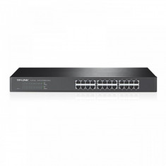 Switch TP-Link TL-SF1024, 24 porturi 10/100Mbps, 1U 19 Rackmount, metal foto