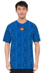 FC Barcelona tricou de barba?i Print blue - L foto