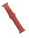 Cumpara ieftin Curea sport, THD, tip Nike Magic Ember, compatibila Apple Watch 41 mm seria 9, Apple Watch SE 40 mm, portocaliu