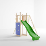 Complex de joaca din lemn prelucrat pentru copii BDR 1S1 PC, 4-6 ani, Unisex