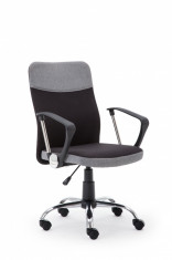 Scaun de birou ergonomic Topic Black / Grey, l57xA60xH94-104 cm foto