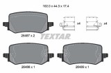 TEXTAR 2648701 Q+ set placute frana,frana disc