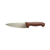Cutitul bucatarului profesional 18cm, lama otel 5Cr15MoV, maner PP maro Breckner Germany