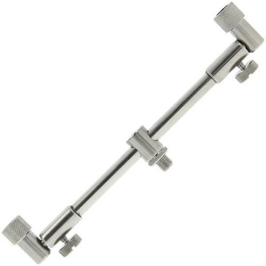 Buzz Bar NGT DeLuxe din Inox, Ajustabil, 2 Posturi, 20-30cm