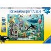 Puzzle Animale Subacvatice, 100 Piese, Ravensburger