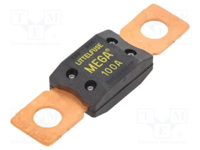 Siguranţă LITTELFUSE 100A 32VDC 68,6mm mega foto