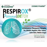 Cosmo Pharm Respirox Pulmonar Detox capsule pentru susținerea sănătății căilor respiratorii 30 caps.