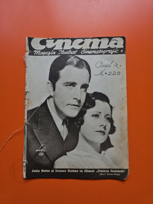 Revista Cinema nr. 220/1.11.1932 -