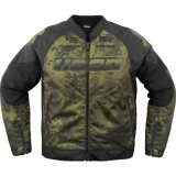 MBS Geaca moto textila Icon Overlord3 Magnacross, negru/verde, M, Cod Produs: 28206719PE