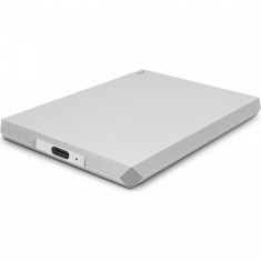 Hard disk extern Lacie Mobile Drive 1TB USB-C 2.5 inch Moon Silver foto