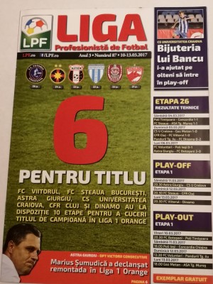 Program fotbal LPF nr. 87 (10-13.03.2017) foto