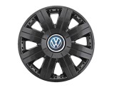 Cumpara ieftin Set 4 capace roti Cosmos Negru R15, pentru gama auto Volkswagen, Autohelix MSA