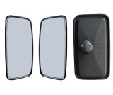 Cumpara ieftin Set 2 bucati Oglinda universala exterioara laterala retrovizoare 335 mm x 190 mm pentru camioane, autobuze, utilaje de constructii si agricole, excava