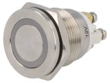 Comutator anti-vandalism 2 poziții SPST-NO 0,5A/220VAC 2A/36VDC