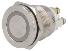 Comutator anti-vandalism 2 poziții SPST-NO 0,5A/220VAC 2A/36VDC