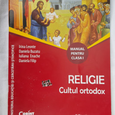 RELIGIE CULTUL ORTODOX CLASA A I A + CD LEONTE , BUZATU .,EANCHE ,FILIP