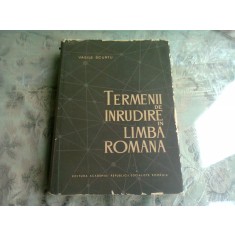 TERMENII DE INRUDIRE IN LIMBA ROMANA - VASILE SCURTU