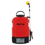 Pulverizator gradina, pompa de stropit, vermorel,&nbsp;electric, pentru spate, cu acumulator 12V 8 Ah, incarcator 1A, rosu, 20 L, Tat