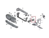 Deflector aer radiator Bmw Seria 5 (G30/G31), 05.2017-, Fata, partea Stanga, Aftermarket