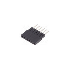 Conector 6 pini, seria {{Serie conector}}, pas pini 2.54mm, CONNFLY - DS1023-05-1*6B81