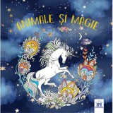 Animale si magie. Carte de colorat, terapie prin desen