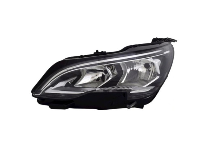 Far Peugeot 3008, 10.2016-12.2020; 5008, 04.2017-12.2020, montare fata, stanga, cu lumini de zi tip LED; H7+HB3+LED+PWY24W; electric; fara modul LED;