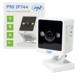Resigilat : Camera supraveghere video PNI IP744 4MP cu IP, detectie miscare, audio