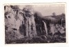 Bnk cp Vidra de Sus - Cascadele de apa - uzata - 1939, Circulata, Fotografie, Alba